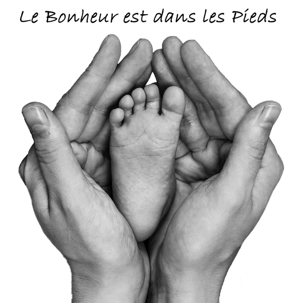 Logo Le Bonheur est dans les Pieds, cabinet de réflexologie à Bellevue